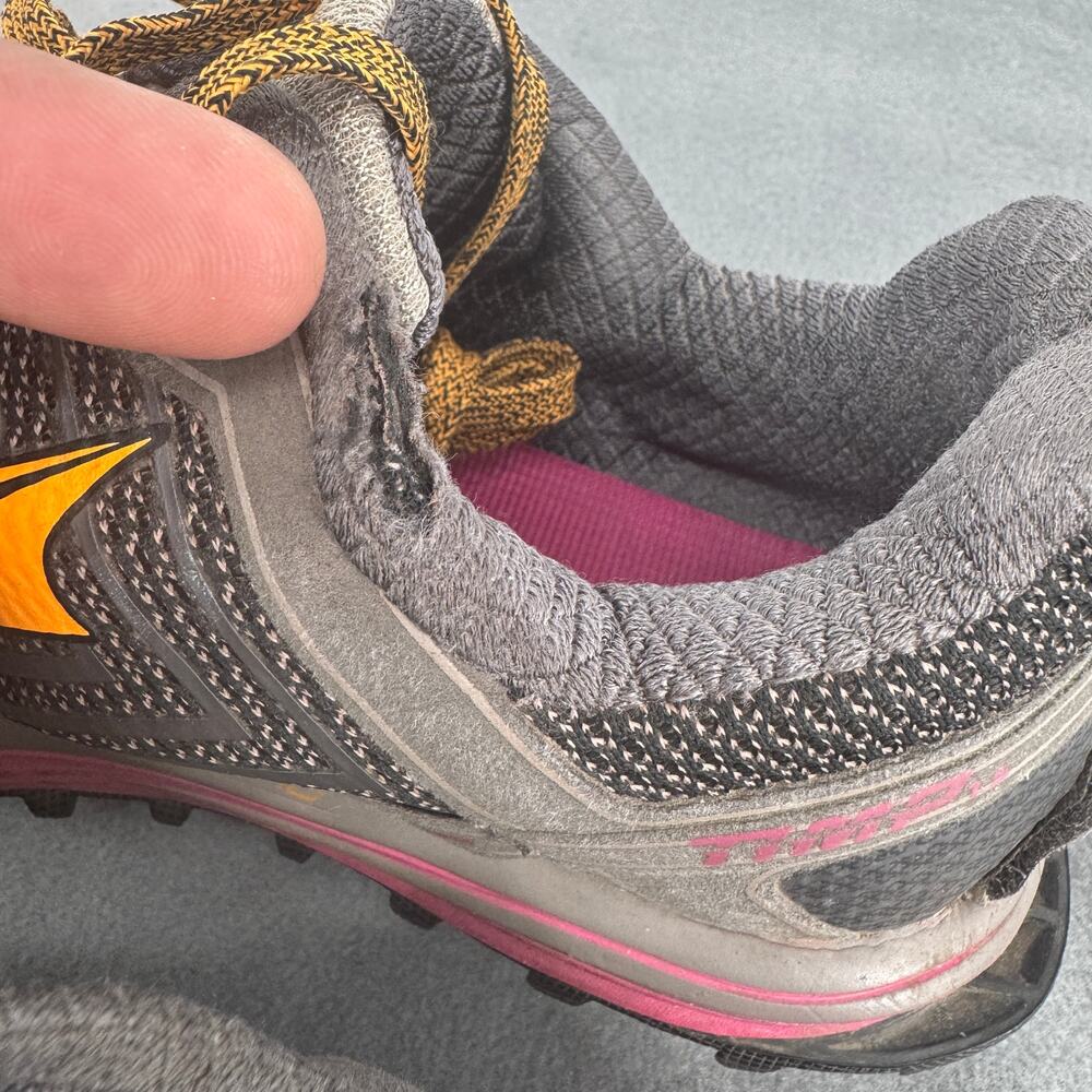 Altra Timp 1.5 Trail Running Shoes Womens 8 Gray Pink ALW1957F253 Sneakers - Picture 3 of 9